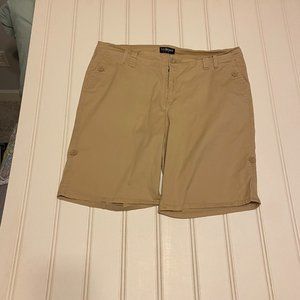 Lane Bryant Khaki Shorts